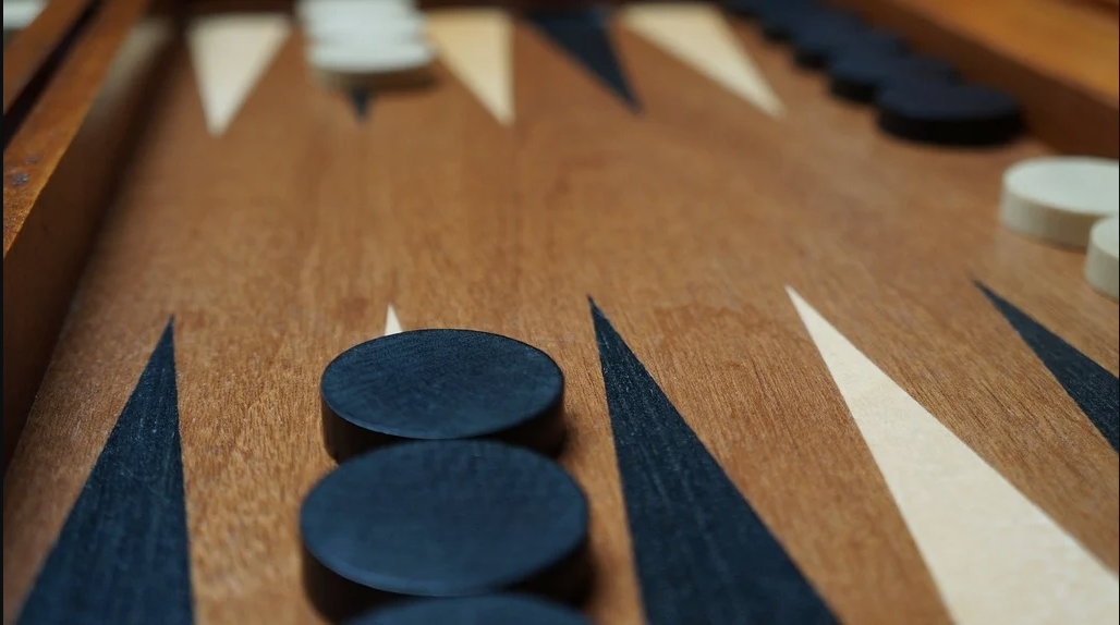 Backgammon board